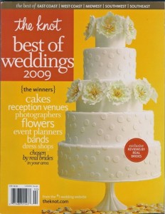 Dolce was included in The Knot "Best of" Weddings Pick: 2009