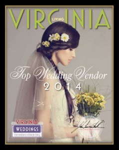 Dolce selected as a '2014 Top Wedding Vendor' by VA Living magazine.