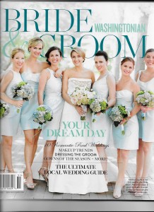 Dolce included as "Best Wedding Videographer" in Washingtonian Bride & Groom sprin 2015 magazine